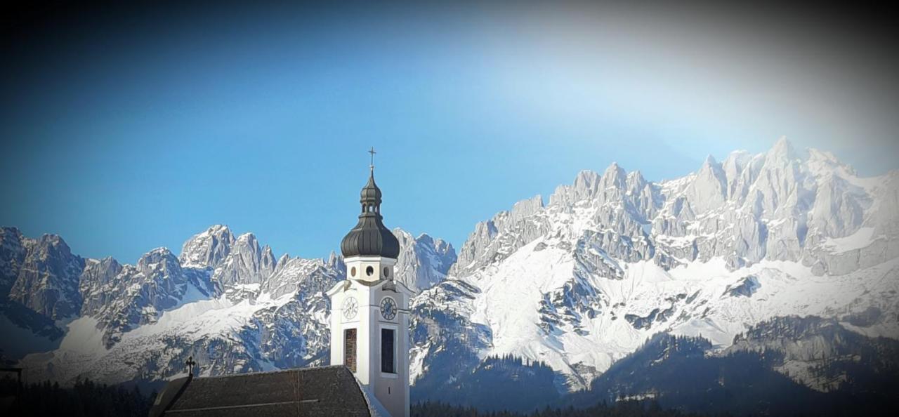 Privatzimmervermietung Foidlbauer Oberndorf in Tirol Exteriér fotografie