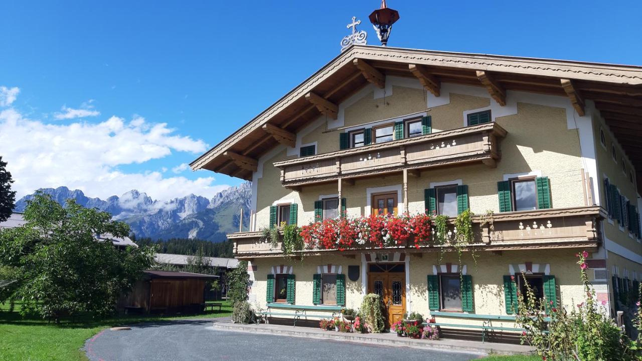 Privatzimmervermietung Foidlbauer Oberndorf in Tirol Exteriér fotografie