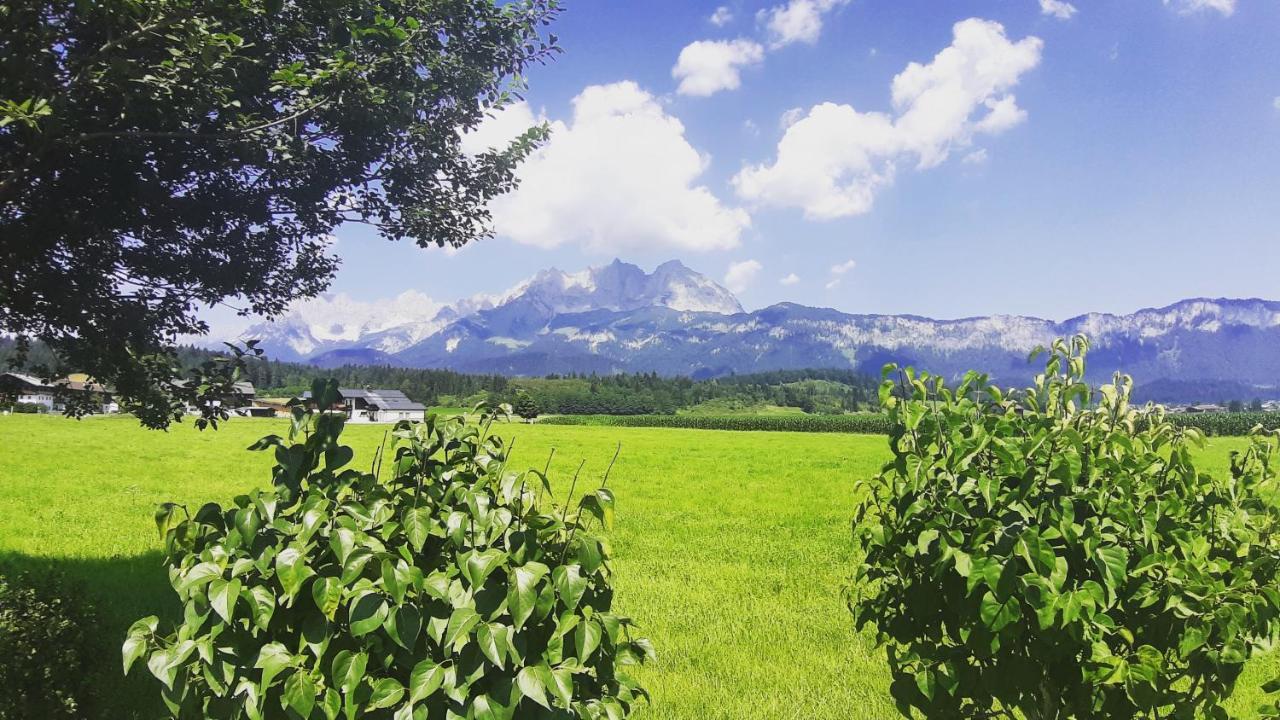 Privatzimmervermietung Foidlbauer Oberndorf in Tirol Exteriér fotografie
